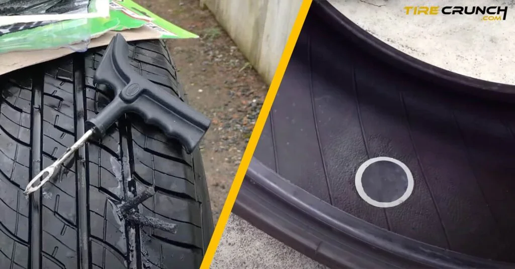 How Tire Repairs Affect Speed Rating - Tire Makers' Opinion 5 Tire Patching vs Tire Plugging