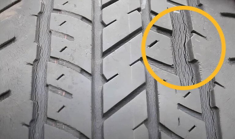 Tire Cracking Between Treads: Causes, Solutions, Risks