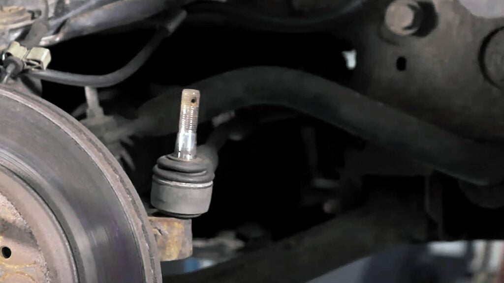 Replacing car suspension parts