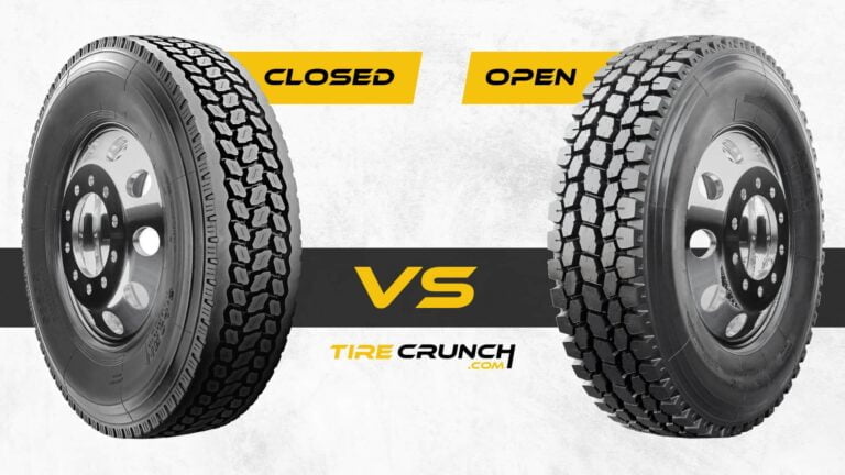 Open Shoulder vs Closed Shoulder Tires