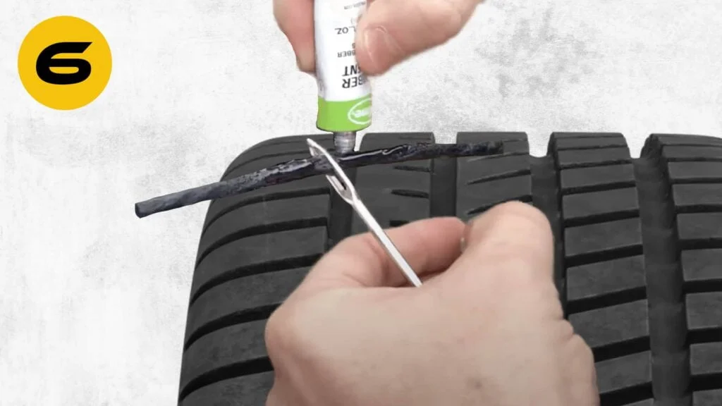 How to Use a Tire Repair Kit? Step-by-Step Guide (+Video) 10 Using A Tire Repair Kit. Step 6: Apply a little rubber cement to the plug