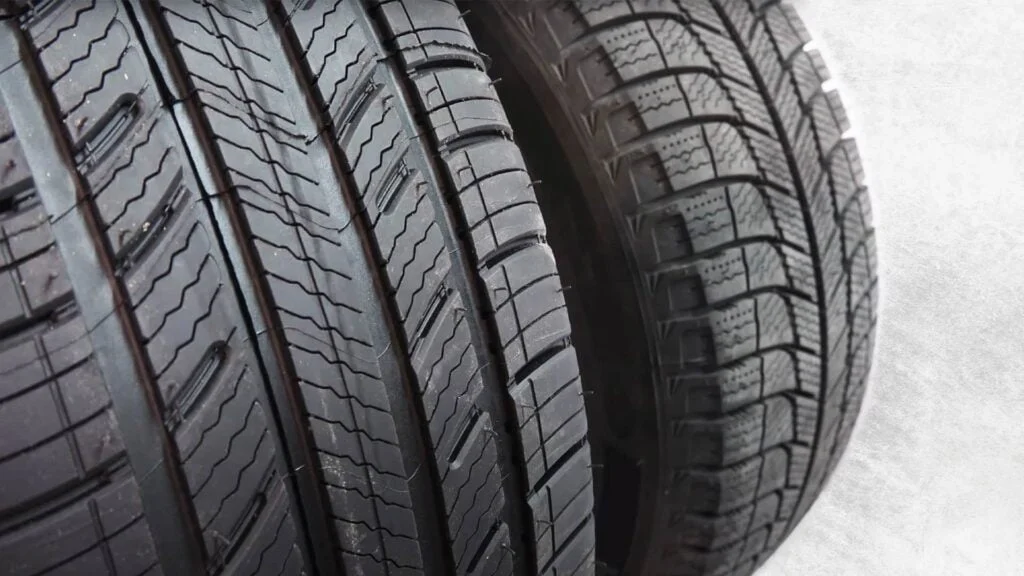 Your Ultimate Guide To Low-Profile Tires: Pros, Cons & FAQs 2 Tire Tread With Different Grip Levels