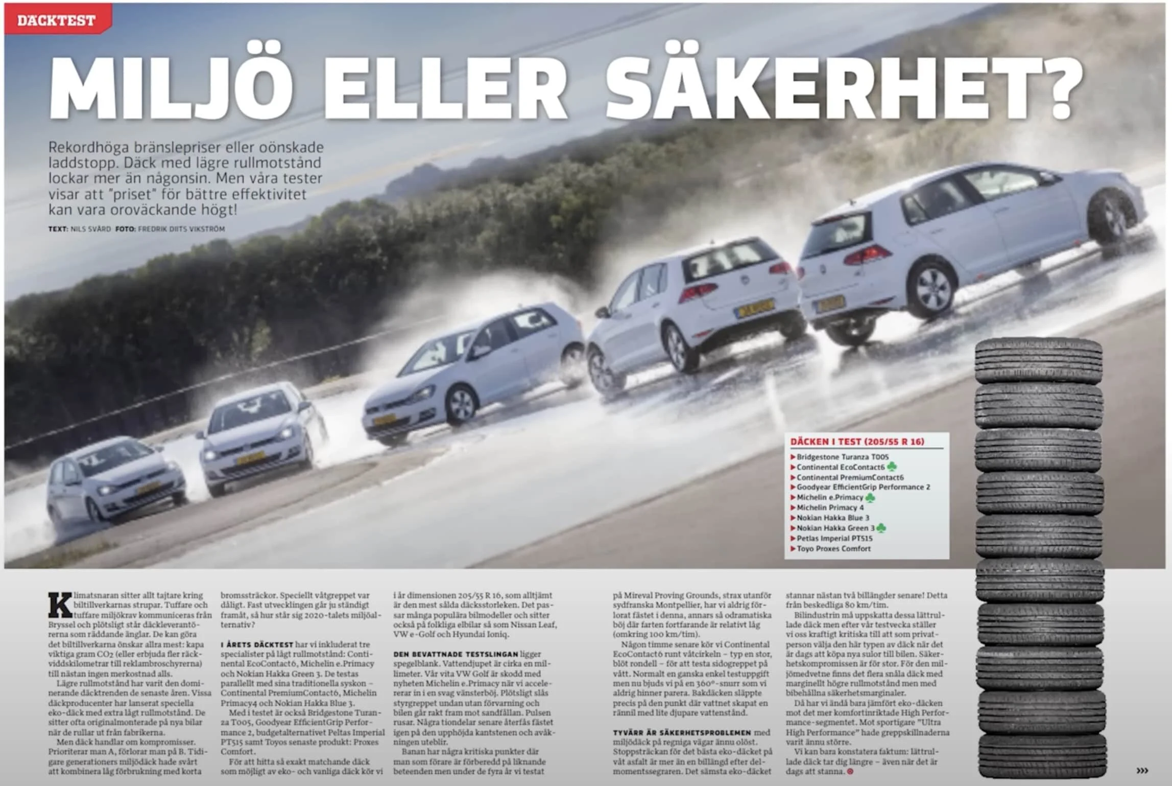 What Are Eco-Friendly Tires And How Do They Perform? 2 The Swedish publication ViBilagare Tire Test Cover