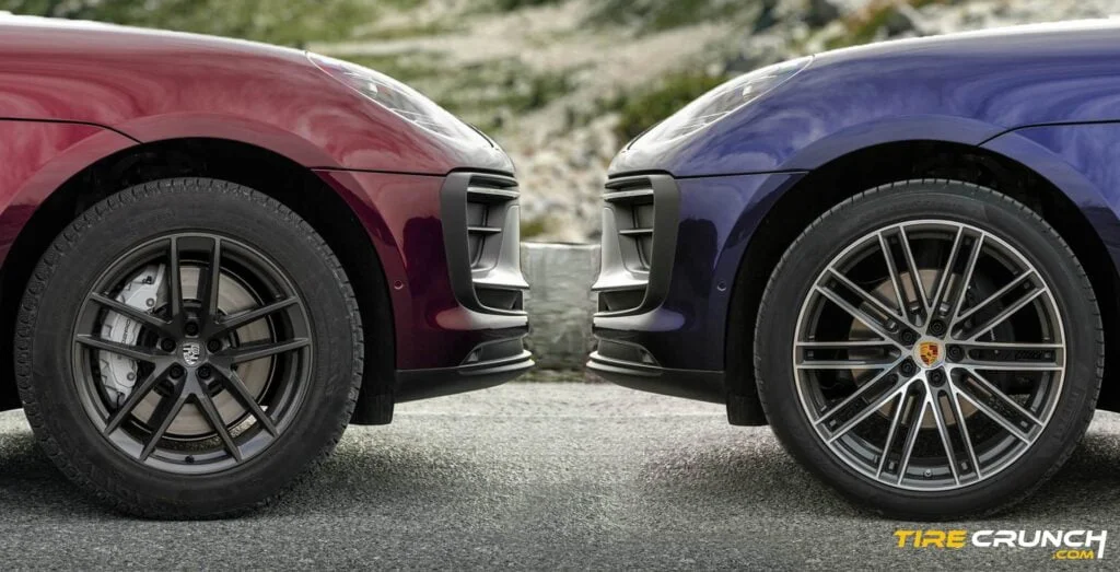 Your Ultimate Guide To Low-Profile Tires: Pros, Cons & FAQs 4 Cars with low profile tires and high profile tires