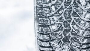 Winter Tires In Snow