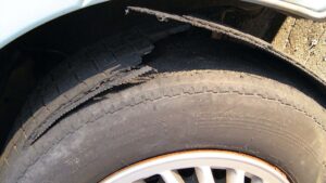 Tire Tread Separation