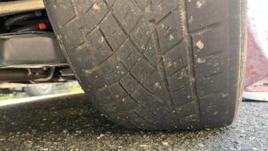 Tire Edge Uneven Wear